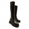 Botas Planas Mustang 54607 Mujer Negro