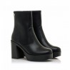 Botines de tacón Mustang 50531 Mujer Negro