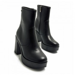 Botines de tacón Mustang 50531 Mujer Negro