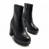 Botines de tacón Mustang 50531 Mujer Negro