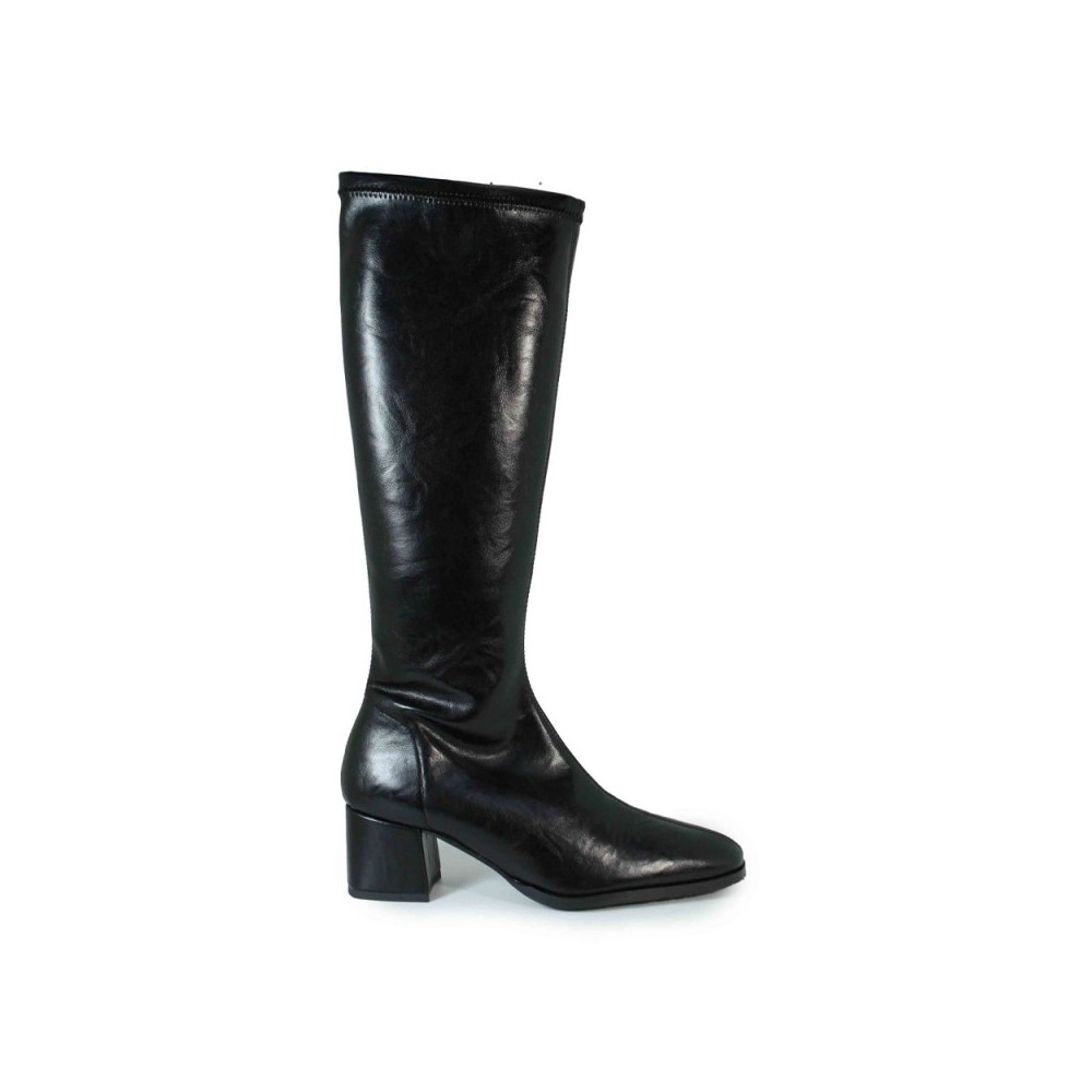 Botas de tacón Miss Elastic 78331 Mujer Negro