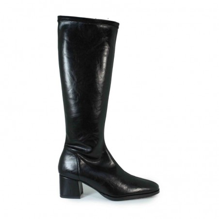 Botas de tacón Miss Elastic 78331 Mujer Negro