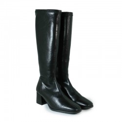 Botas de tacón Miss Elastic 78331 Mujer Negro