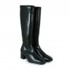 Botas de tacón Miss Elastic 78331 Mujer Negro