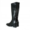 Botas de tacón Miss Elastic 78331 Mujer Negro