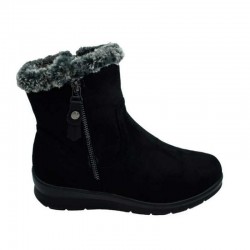 Botines Planos Zapp 657 Mujer Taupe