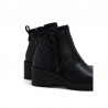 Botines Planos Porronet 4744 Mujer Negro