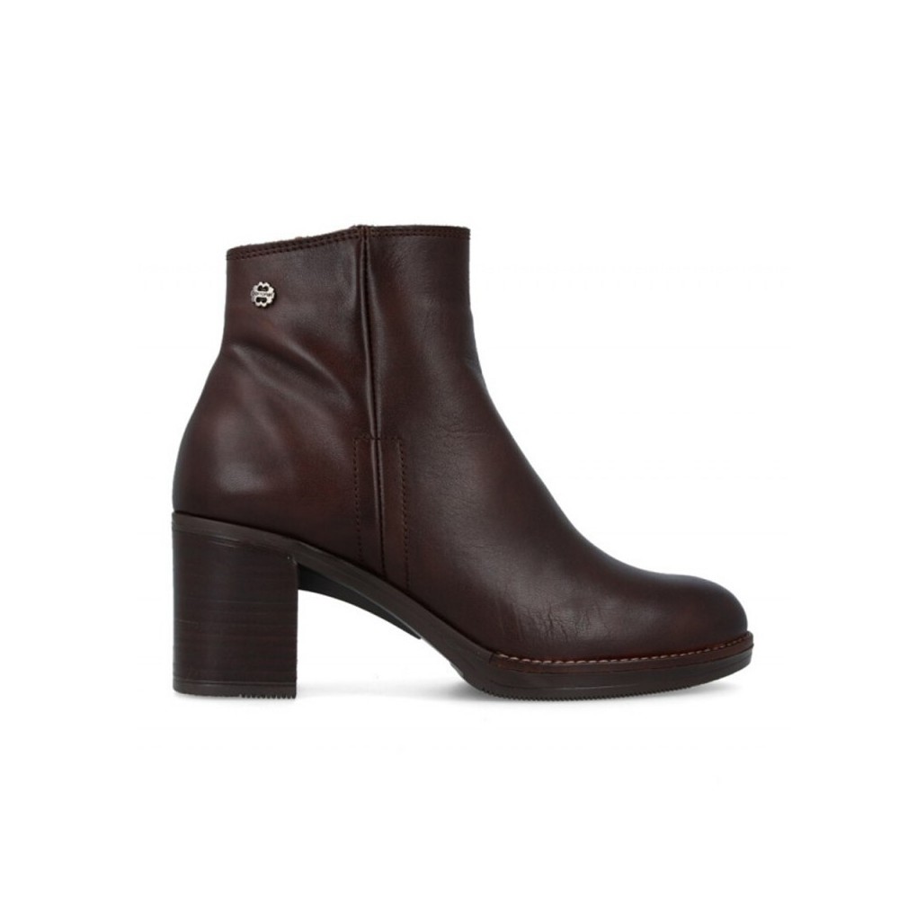 Botines de tacón Porronet 4780 Mujer Moka