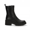 Botines Planos Zapp 11048 Mujer Negro