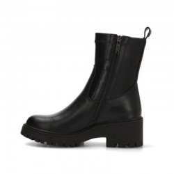 Botines Planos Zapp 11048 Mujer Negro