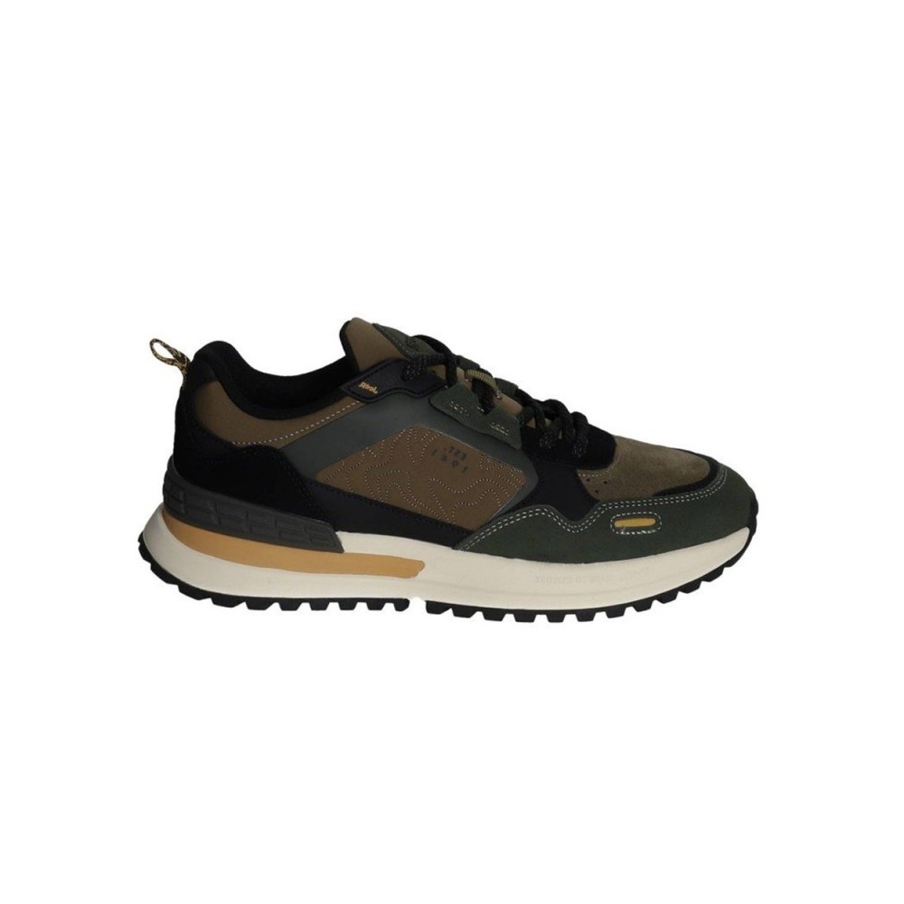 Sneakers Jeep Jm52080 Hombre Negro