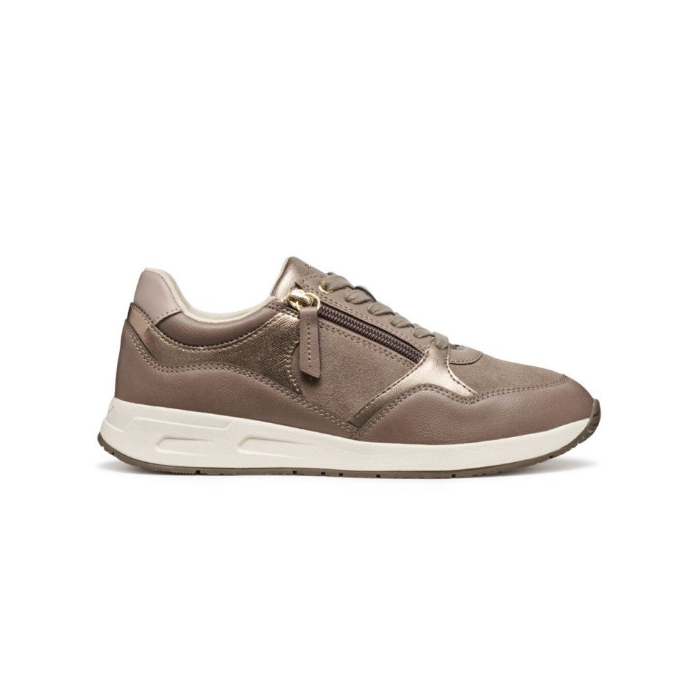 Sneakers Geox Blumya B Mujer Taupe