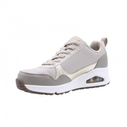 Sneakers Skechers Uno Mujer Taupe