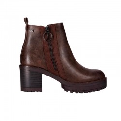 Botines de tacón Chika10 Pilar 28 Mujer Marron