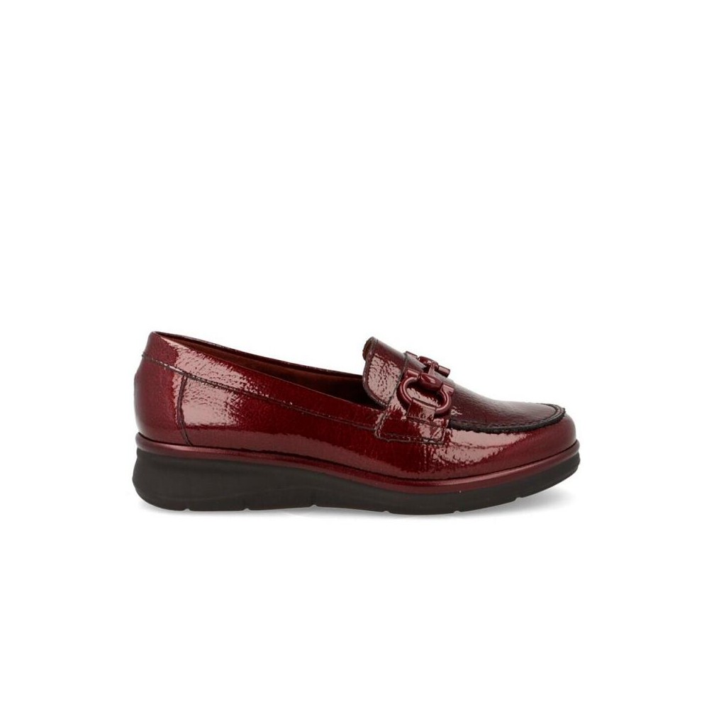 Mocasines Pitillos 10701 Mujer Burdeos