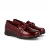 Mocasines Pitillos 10701 Mujer Burdeos
