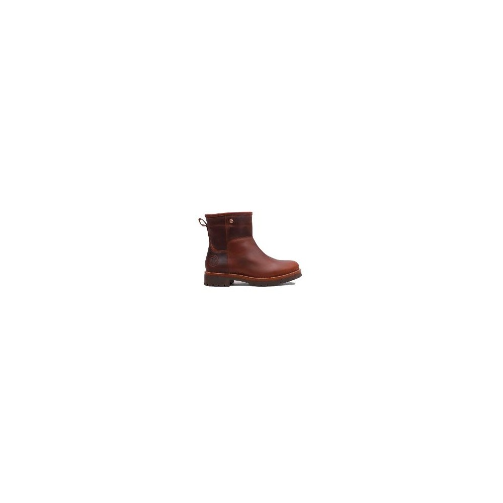 Botines Planos Panama Jack Grace Mujer Cuero