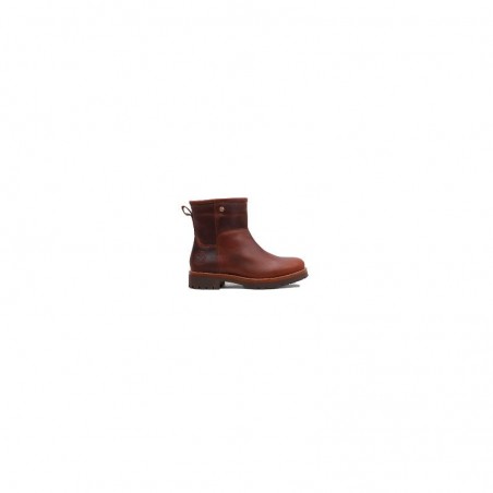 Botines Planos Panama Jack Grace Mujer Cuero