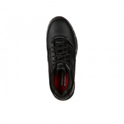 Sneakers Skechers Work Relaxed Fit: Nampa Sr Hombre Negro-negro