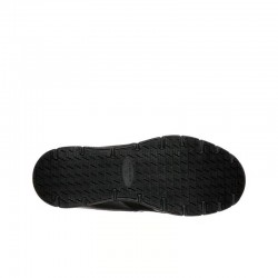 Sneakers Skechers Work Relaxed Fit: Nampa Sr Hombre Negro-negro