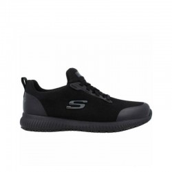 Sneakers Skechers Work: Squad Sr - Myton Hombre Negro-negro