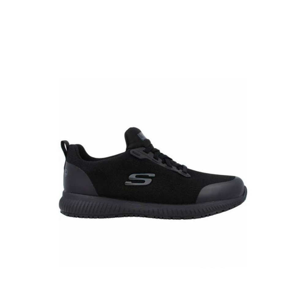 Sneakers Skechers Work: Squad Sr - Myton Hombre Negro-negro