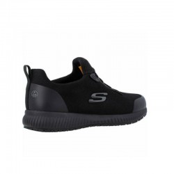 Sneakers Skechers Work: Squad Sr - Myton Hombre Negro-negro