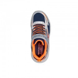 Sneakers Skechers 401497l Niño Plata