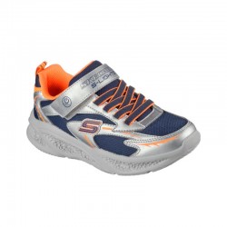 Sneakers Skechers 401497l Niño Plata