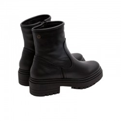 Botines Planos Porronet 4726 Mujer Negro