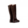 Botas Planas Wonders 54100 Mujer Marron