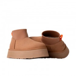 Botines Planos Ugg W Classic Mini Dipper Mujer Cuero