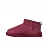 Botines Planos Ugg Classic Ultra Mini Mujer Burdeos