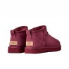 Botines Planos Ugg Classic Ultra Mini Mujer Burdeos