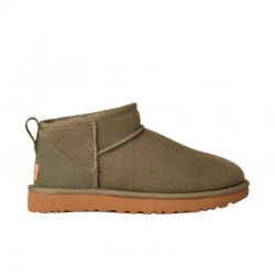 Botines Planos Ugg Classic Ultra Mini Mujer Verde