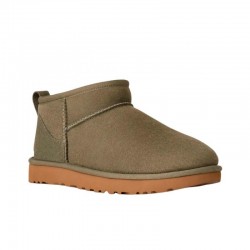 Botines Planos Ugg Classic Ultra Mini Mujer Verde