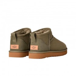 Botines Planos Ugg Classic Ultra Mini Mujer Verde