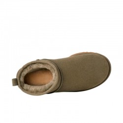 Botines Planos Ugg Classic Ultra Mini Mujer Verde