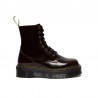 Botas Planas Dr. Martens Jadon Mujer Burdeos