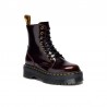 Botas Planas Dr. Martens Jadon Mujer Burdeos