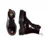 Botas Planas Dr. Martens Jadon Mujer Burdeos