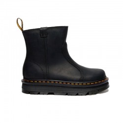 Botines Planos Dr. Martens Zebzag Mujer Negro