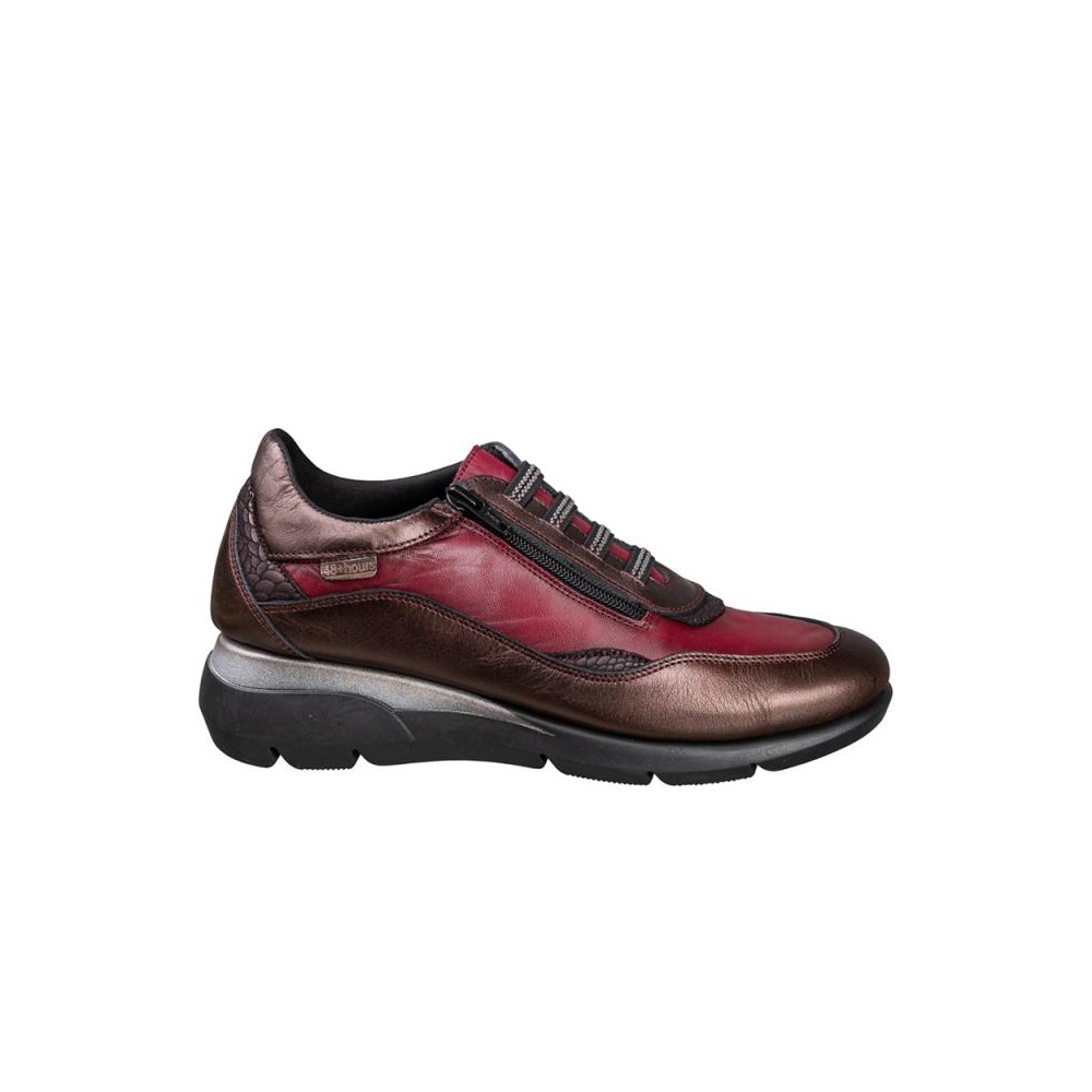 Zapatos de Sport 48 Hrs 0708 Mujer Burdeos