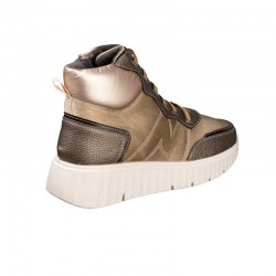 Botines Planos Zapp 631 Mujer Taupe