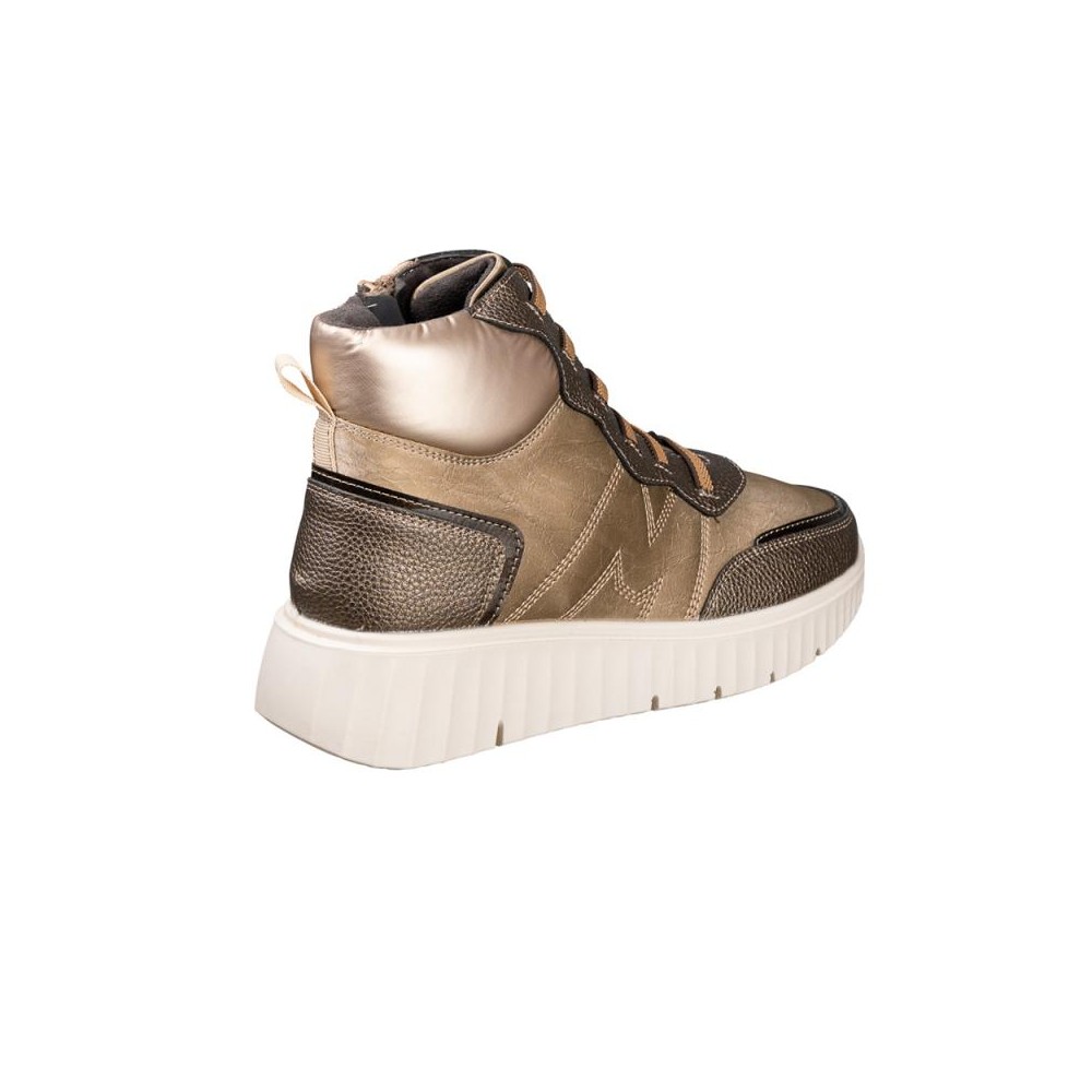 Botines Planos Zapp 631 Mujer Taupe