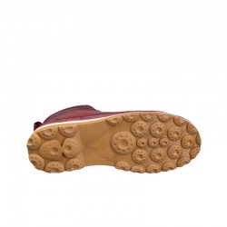 Botines Planos 48 Hrs 2306 Mujer Burdeos