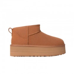 Botines Planos Ugg W Classic Ultra Mini Mujer Cuero