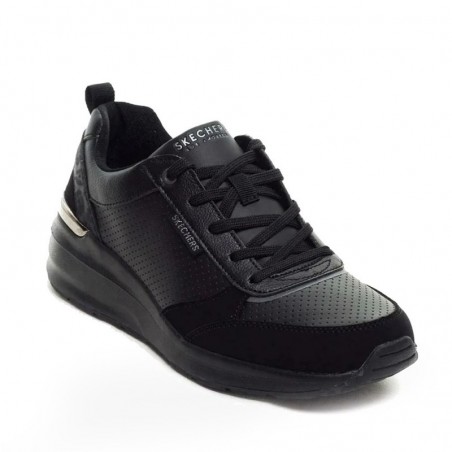 Sneakers Skechers Billion-subtle Spots Mujer Negro-negro