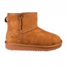 Botines Planos Xti 144443 Mujer Camel