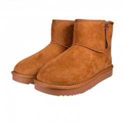 Botines Planos Xti 144443 Mujer Camel